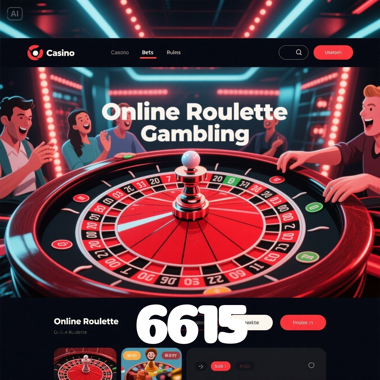 6615:Entre no melhor cassino online do Brasil e se surpreenda com os prêmios!